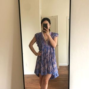 POUPETTE ST. BARTH Sasha Mini Dress Purple XS